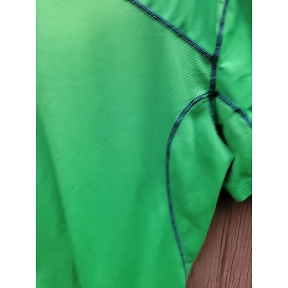 Nike Pro Combat Shirt Men Large Green Fitted Compression Logo Sports - Picture 3 of 6